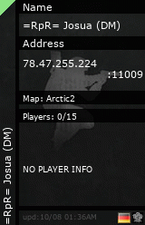 Stats for =RpR= Josua (DM)