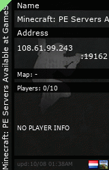 Stats for Minecraft: PE Servers Available at GameServers.com