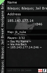 Stats for &laquo; &laquo; Jail BreaK Hooligans &raquo; &raquo; &copy; #Always N1