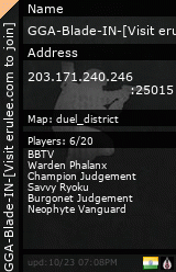 Stats for GGA-Blade-IN-[Visit erulee.com to join]