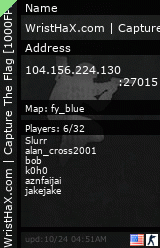 Stats for WristHaX.com | Capture The Flag [1000FPS|NYC]