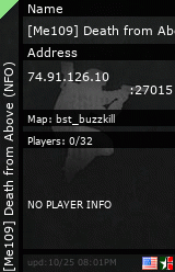 Stats for [Me109] Death from Above (NFO)