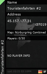Stats for Touristenfahrten #2