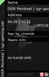 Stats for OGR Montreal | ogr-gaming.net