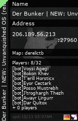 Stats for Der Refactored Bunker | Crashed again!