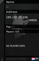 Stats for *=[TKC]=*   Testserver 