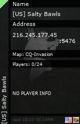 Stats for [US] Salty Bawls