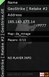 Stats for GeoStrike [ Retake #2 ] GeoStrike.GE