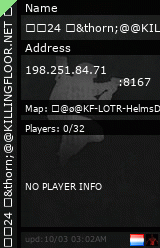 Stats for 24 &thorn;@@KILLINGFLOOR.NET &oslash;&oslash;&oslash;|@&thorn;&thorn; #8167 &oslash;&oslash;&oslash;|@&oslash;@ D-2 &oslash;&oslash;&oslash;|&oslash;&oslash;@ CIVILIANS RESCUE&oslash;&oslash;&oslash;